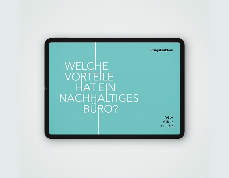 New Office Guide zu den Vorteilen nachhaltiger Büros von designfunktion