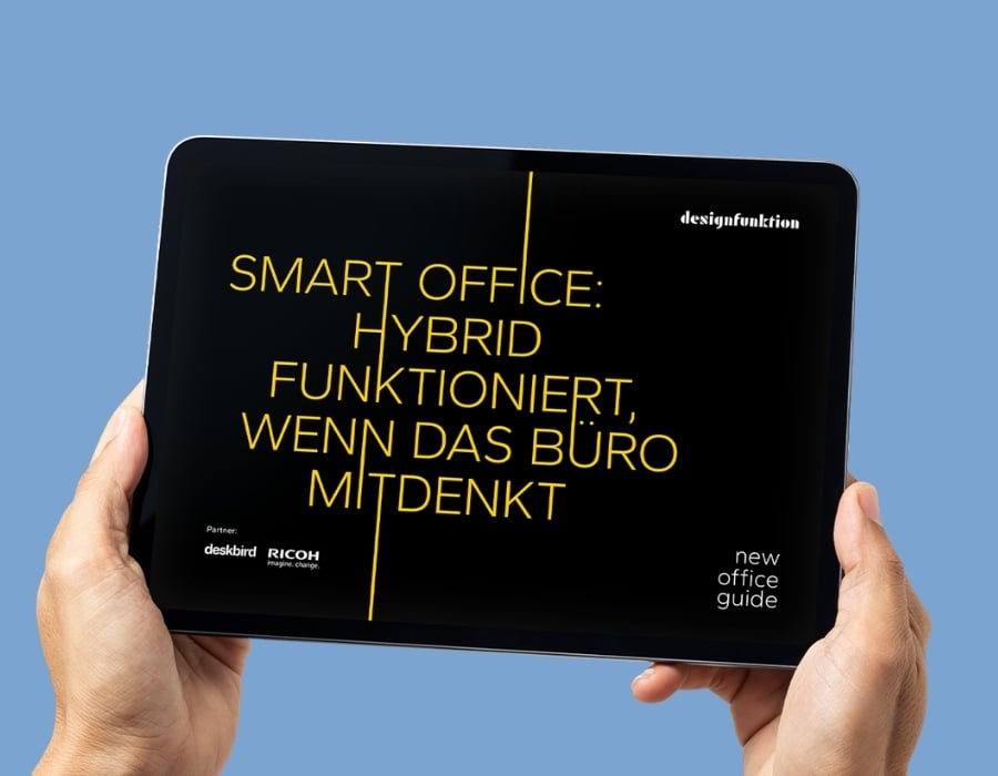 kostenfreies designfunktion E-Book Smart Office auf einem Tablet