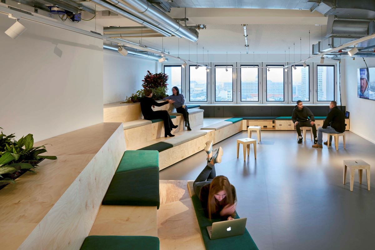 Activity Based Working im Atrium