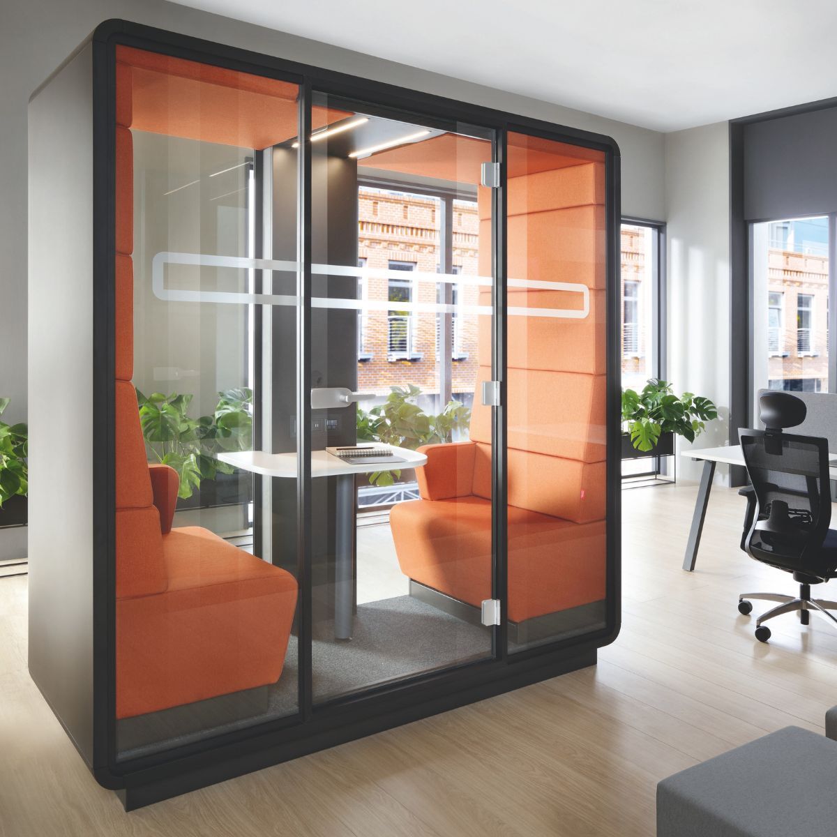 Raum-in Raum-System von Mikomax als Produktbeispiel für den designfunktion Sale vom 17. bis 25. Oktober 2025