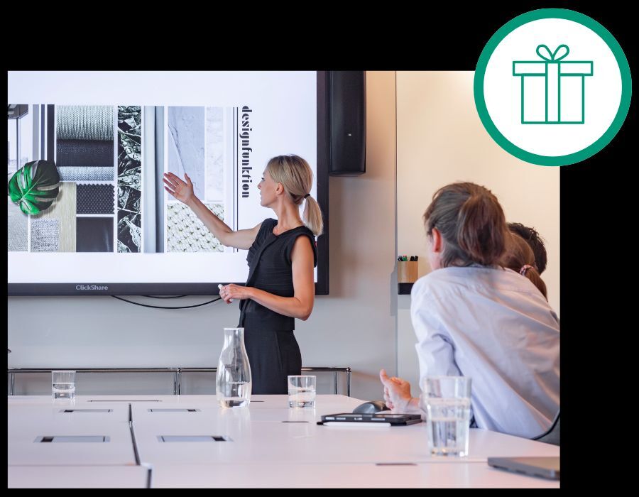 Inspirationsworkshop von designfunktion mit Gewinnspiel Icon