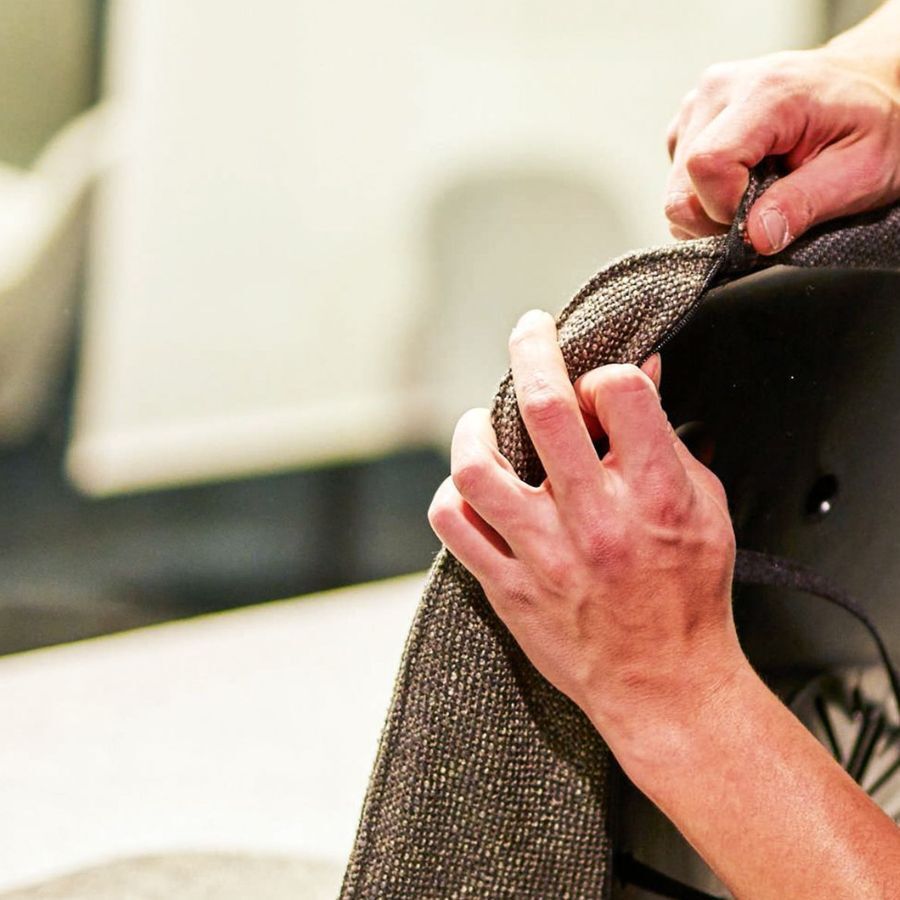 Die Materialien der evo Modelle von Walter Knoll sind nicht verklebt.