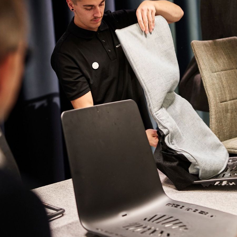 Produktteile der evo Produkte von Walter Knoll, die lange in Umlauf bleiben