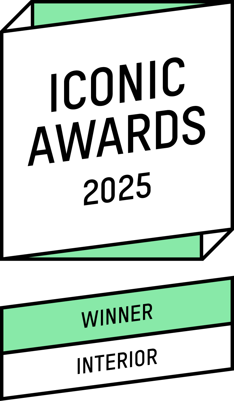 Auszeichnung Iconic Awards 2025 Winner Interior