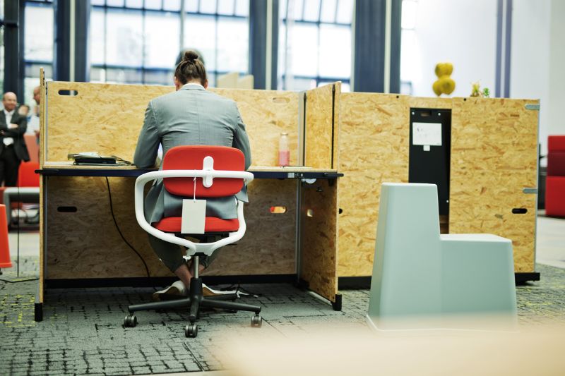 Beispiel für ein reversibles Büro