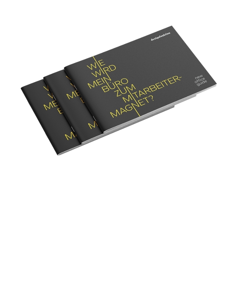 kostenloser E-Guide von designfunktion zu Büros als Mitarbeitermagnet