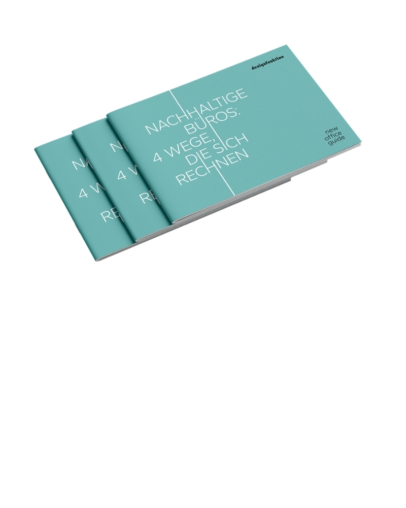 kostenfreies designfunktion E-Book zum Thema Nachhaltige Büros: 4 Wege, die sich rechnen