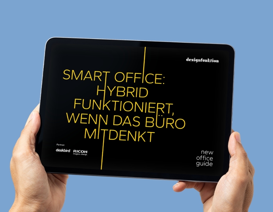 kostenfreies designfunktion E-Book Smart Office auf einem Tablet