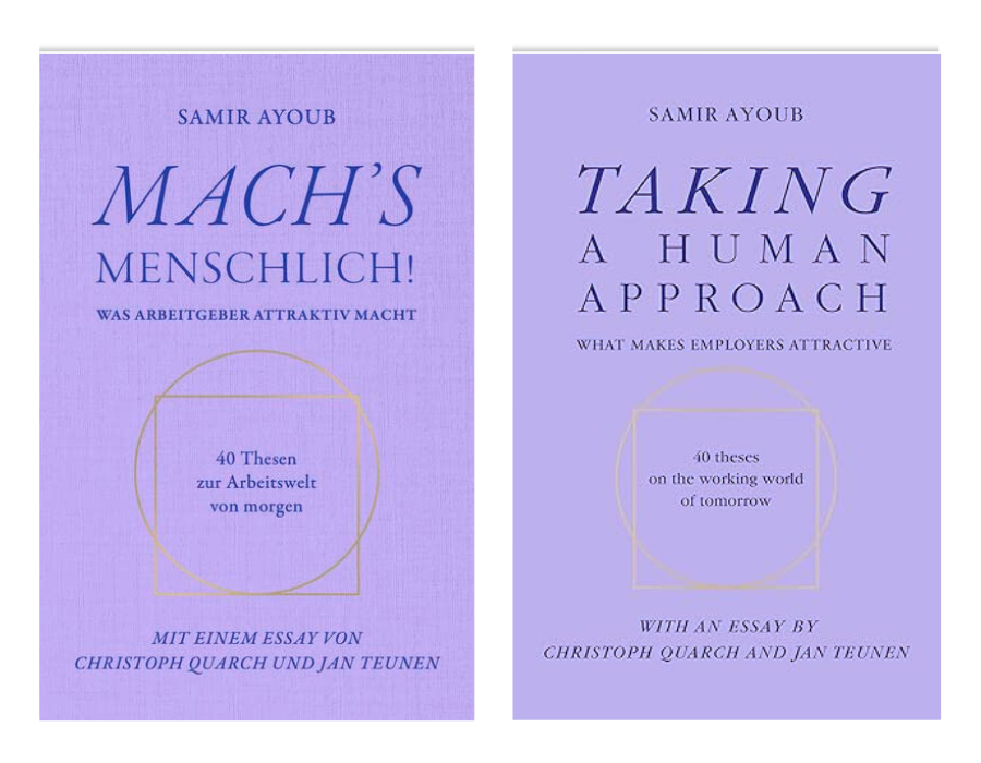 Buch von Samir Ayoub auf Deutsch und auf Englisch